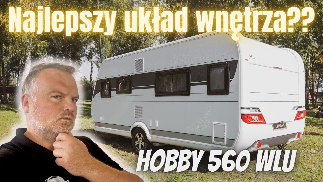 Czy to najlepszy układ wnętrza w Hobby ? Przyczepa Hobby 560 WLU for sale!