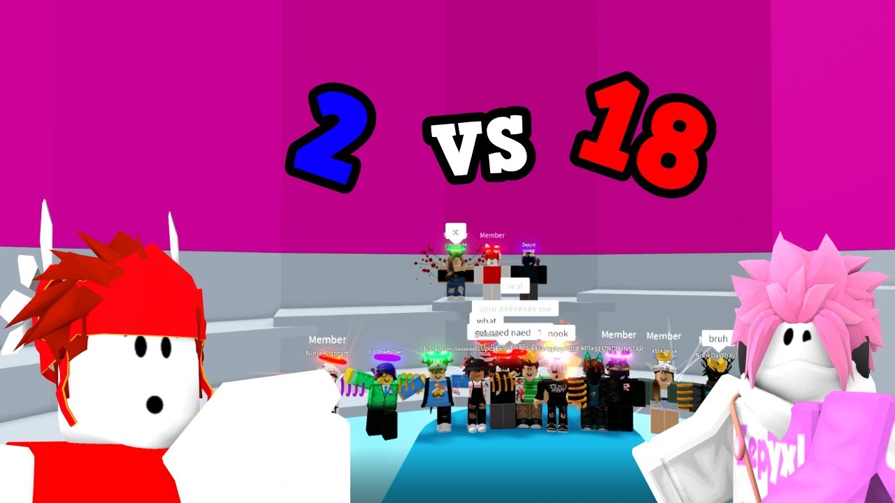 Zepyxl and Unlimited racing 18 PROS (racing the whole server in tower of hell)