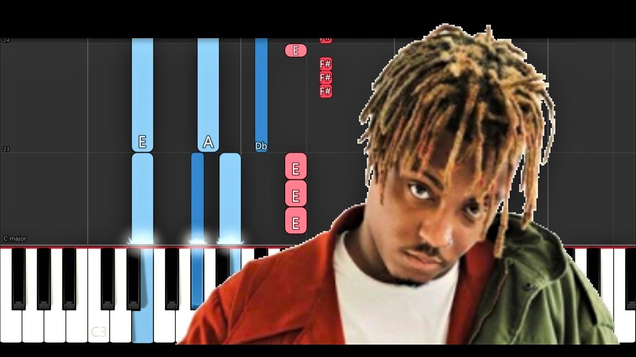 Juice Wrld - Fast (Piano Tutorial)