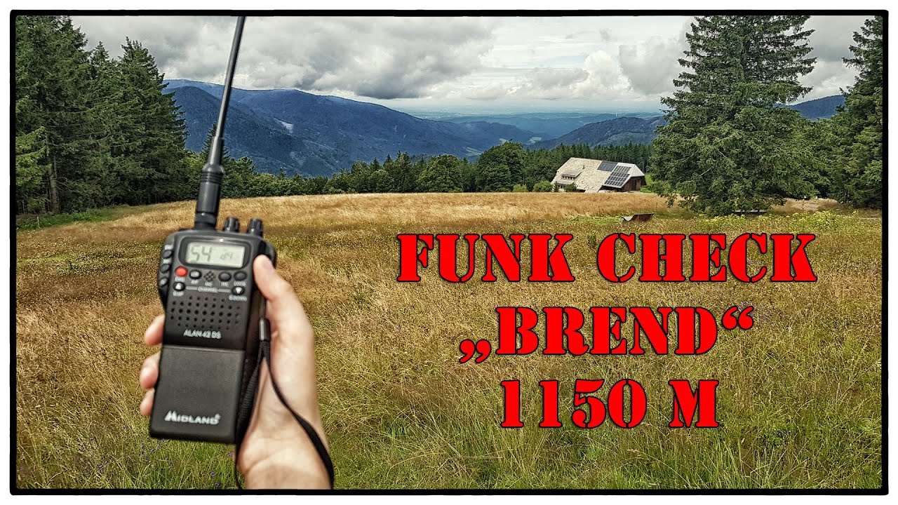 CB-Funk - Midland Alan 42 DS Handfunkgerät / Funk Check 
