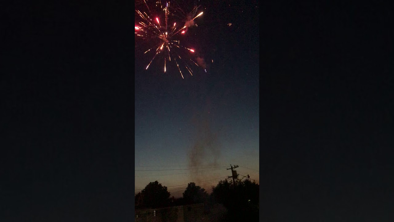 4th of July - Neighborhood fireworks 2020