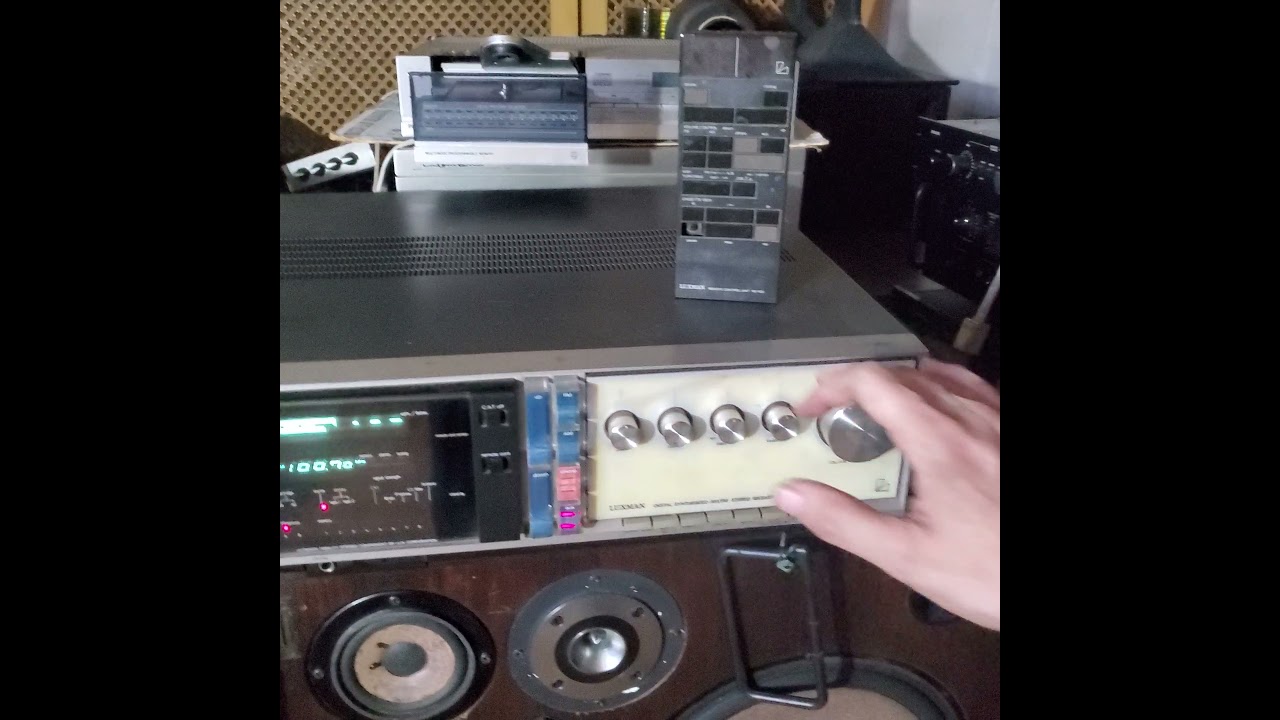 LUXMAN RX 103 TOPE DE LINEA 1984 & CD PLAYER PHILIPS 104 DUAL DAC 1541 AUDIOFILA