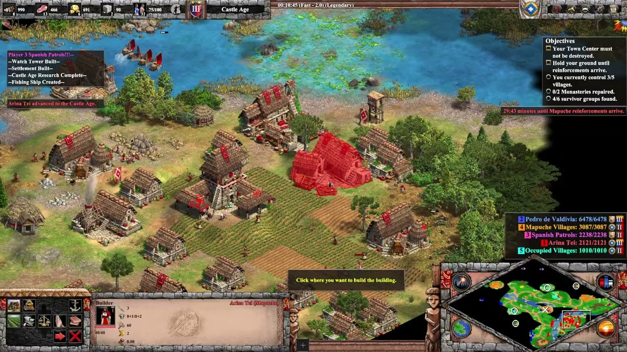 AoE2:DE - The Last Chieftains - Lautaro 1: Gods of Death and Terror