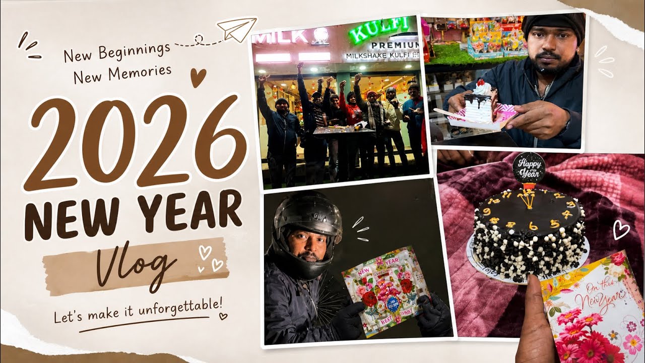 City Ki Raat🌃, Ghar Ki Baat🎤 | New Year Celebration Vlog 🎁🎉