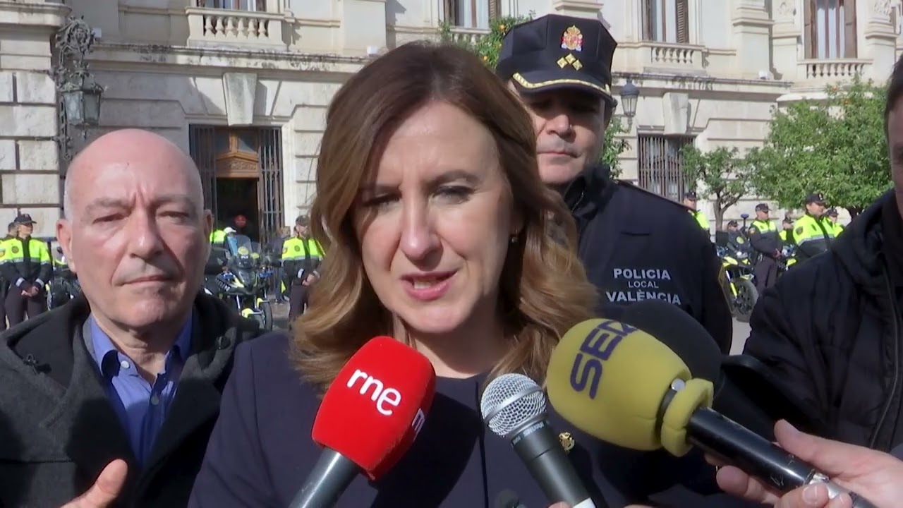 María José Catalá.  Reforç de la Unitat de Seguretat Viària amb 34 nous motoristes. (16/02/2026)