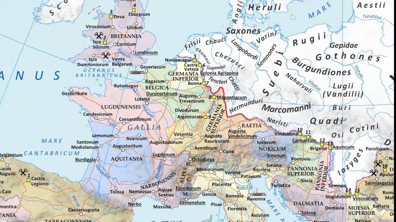 Roman History 08 - Caesar And the Gallic Wars 65 - 50 BC