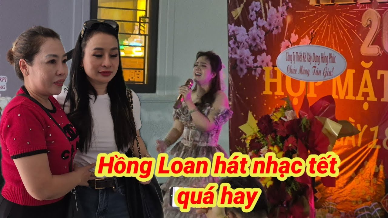 Hồng Loan hát tết quá hay khán giả vỗ tay ầm ầm 