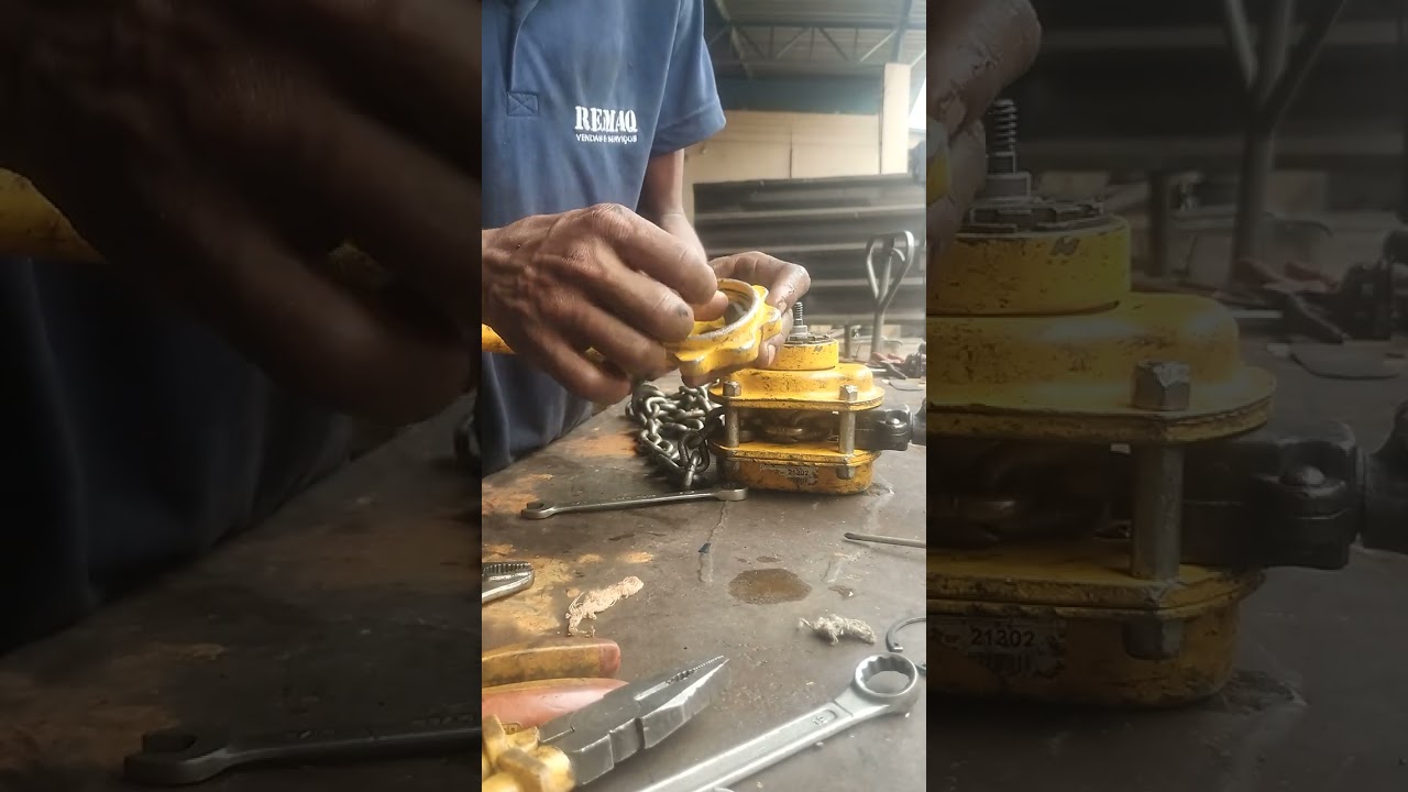 montando talha , Berg -Steel de  alavanca 1.5 toneladas