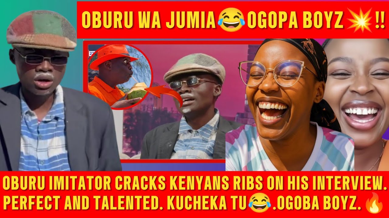 OGOPA PROF.ADUOL🔥😂HILLARIOUS INTERVIEW OF OBURU IMITATOR CRACKS KENYANS RIBS😂THE GUY IS TALENTED😂.