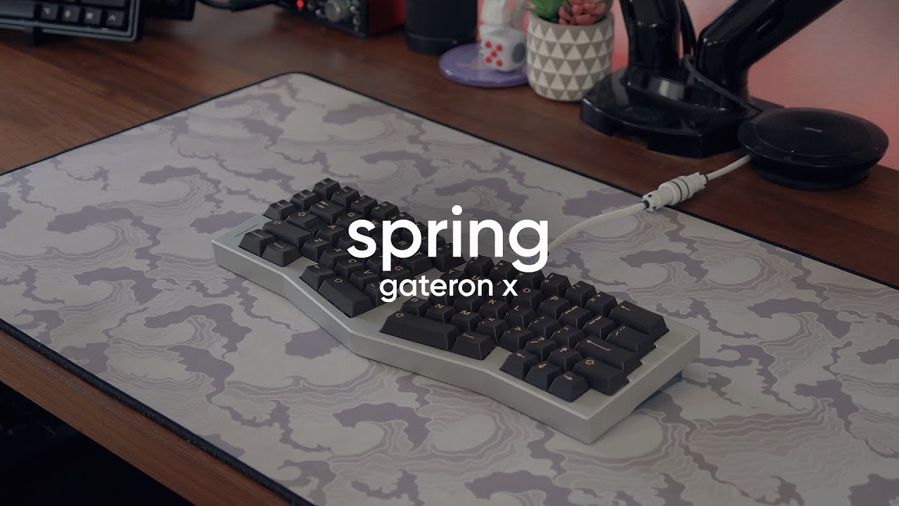 POPPY CREAMY THOCKY CLACKY - owlab spring w/ gateron x sounds