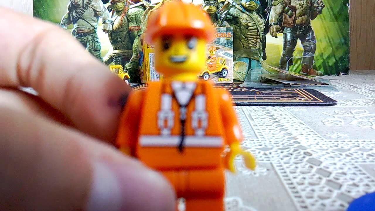 LEGO#1. JIE STAR NAVY SEALS series. MINI DRILL TRUCK.