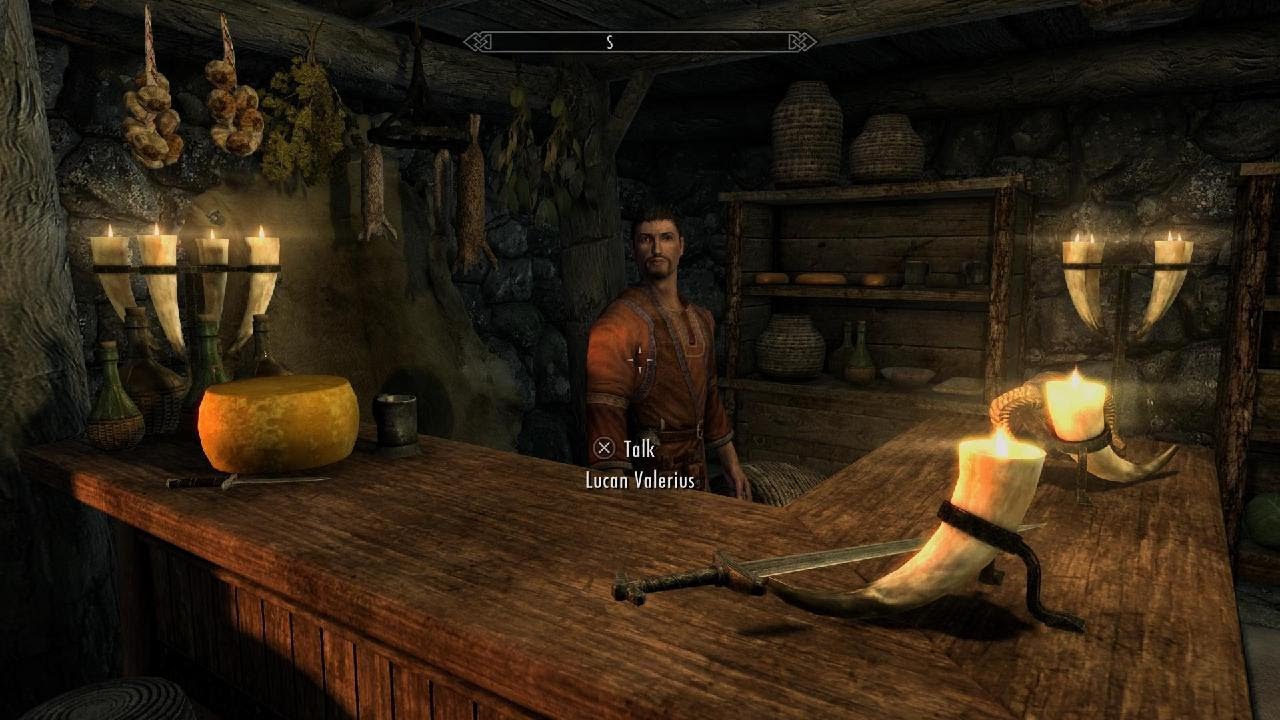 Skyrim Special Edition - Lucas Valerius is not a fool