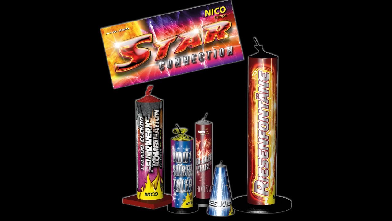 NICO Europe - Star Connection, 5-teiliges Leuchtsortiment