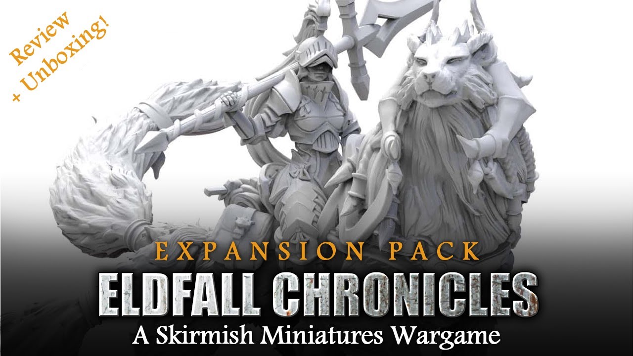ELDFALL CHRONICLES Skirmish Miniatures Wargame Reinforcements Pack: Wayfarers Review & Unboxing