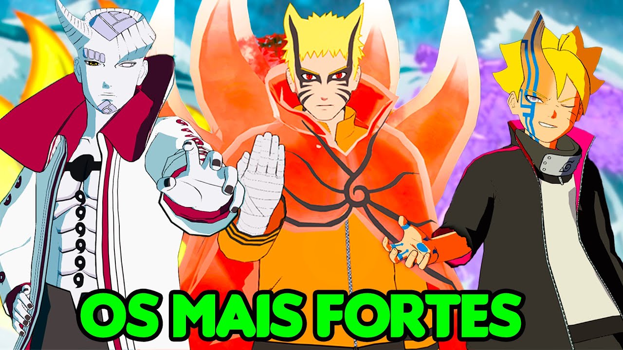 OS MELHORES PERSONAGENS DO NARUTO STORM CONNECTIONS