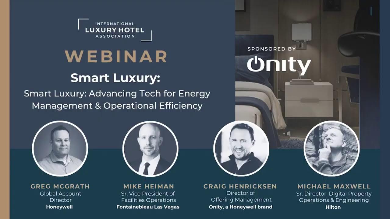 Smart Luxury: Advancing Tech for Energy Management & Operational Efficiency