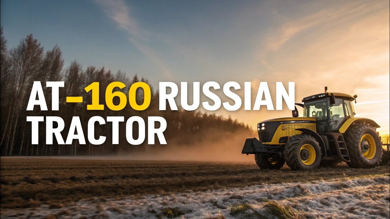 🚜🔥&laquo;AT-160 &mdash; легендарный российский трактор, покоривший интернет и поля&raquo;