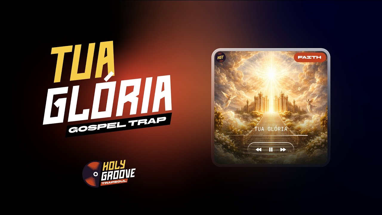 Tua Glória — Gospel Trapsoul com 808 Pesado
