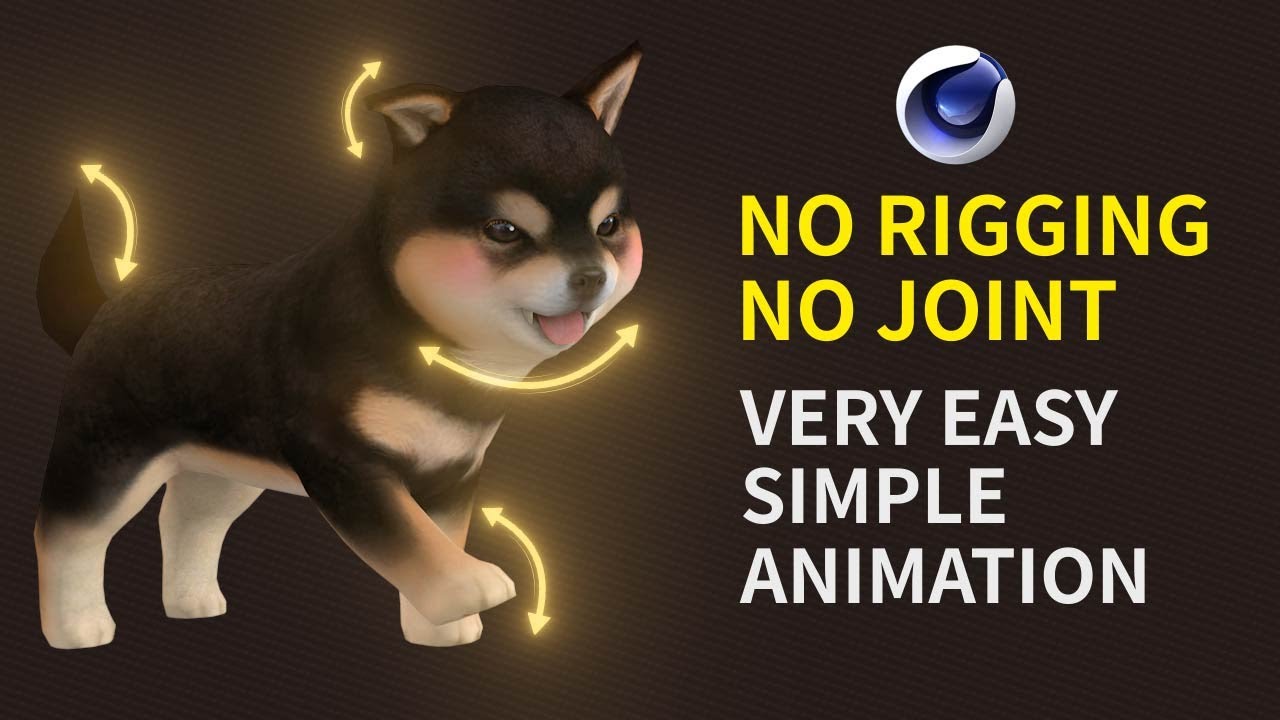 CINEMA 4D Quick Tip Easy Simple Animation l 리깅없이 에니메이션 하는 방법