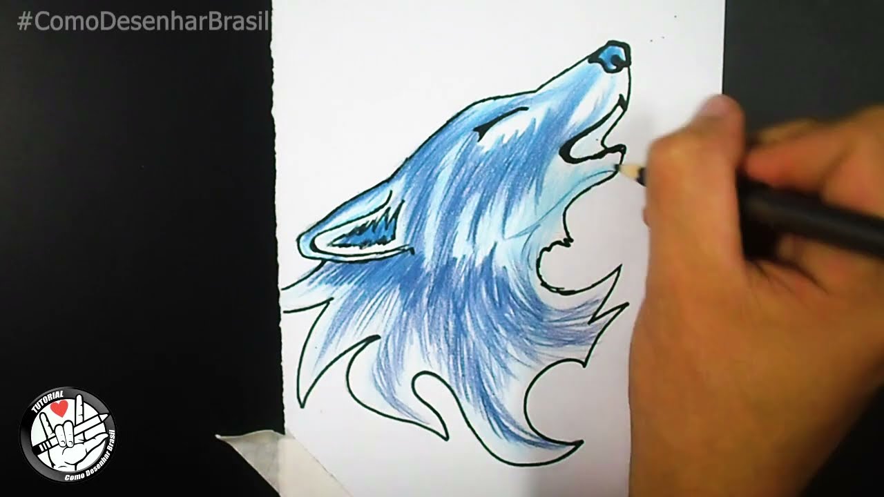 Comment dessiner un loup tr&egrave;s facile