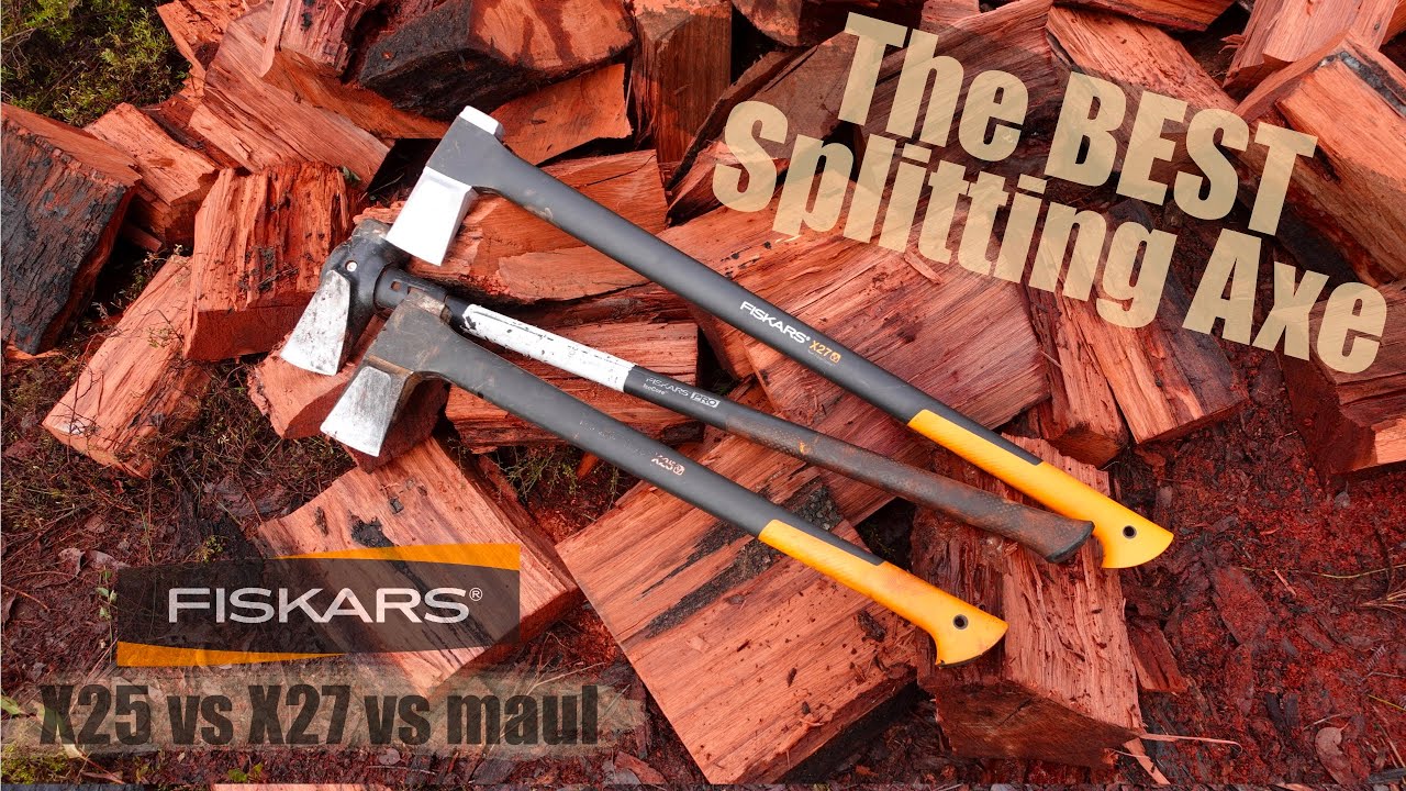 ЛУЧШИЙ ТОПОР ДЛЯ КОЛА ДРОВ | FISKARS X25 VS X27 VS Maul