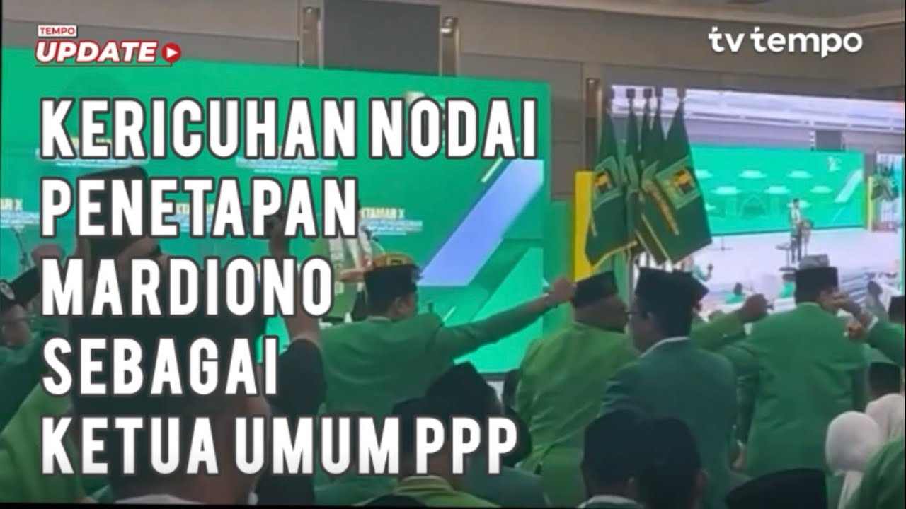 Bagaimana Kericuhan Menodai Penetapan Mardiono sebagai Ketua Umum PPP?