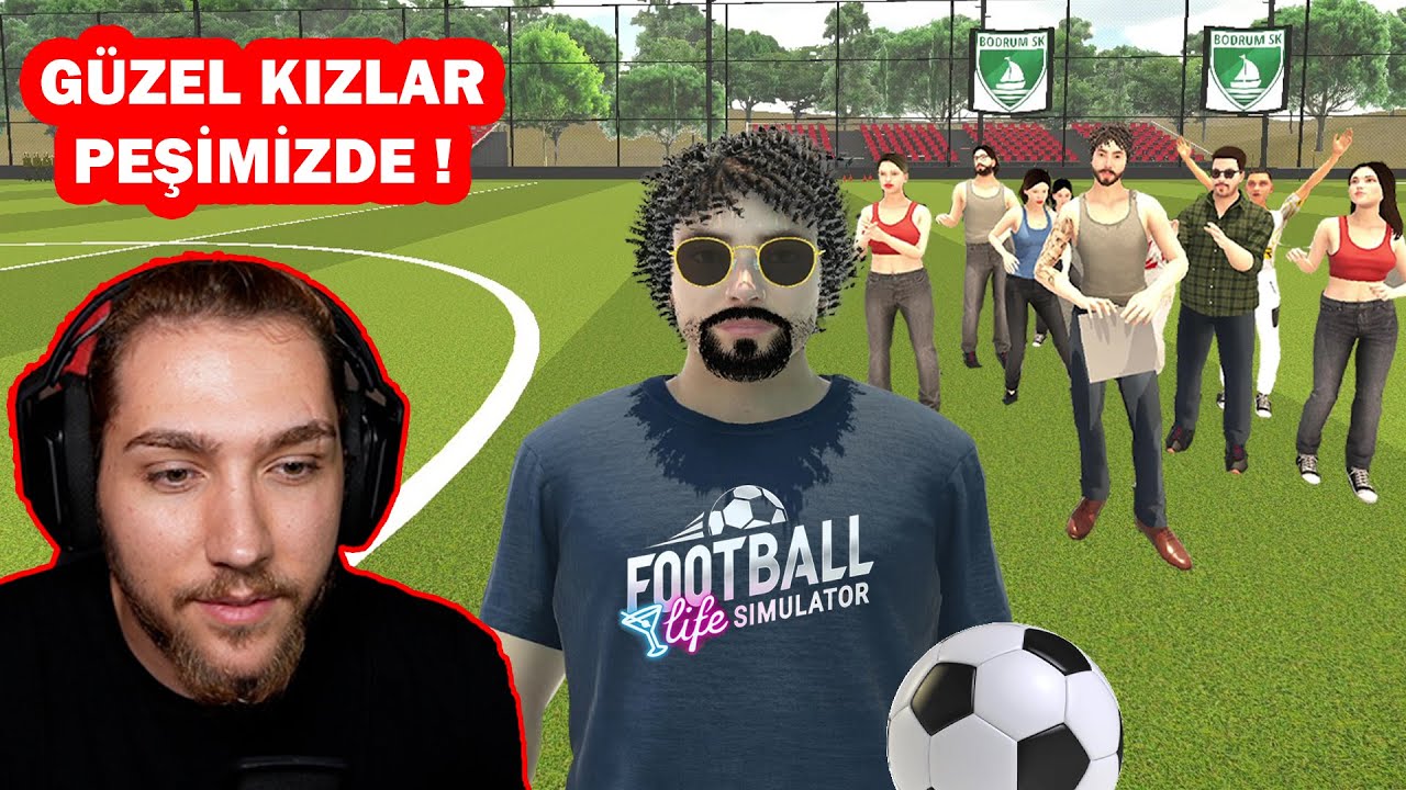TÜRKİYEDE ÜNLÜ FUTBOLCU OLMA SİMÜLATÖRÜ ! FOOTBALL LIFE SIMULATOR