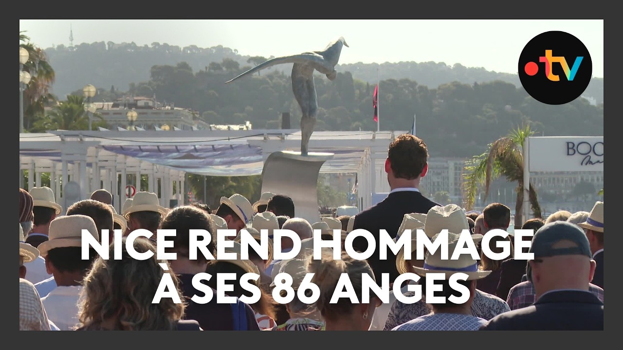 Nice rend hommage aux 86 victimes de l'attentat qui a frappé la ville le 14 juillet 2016