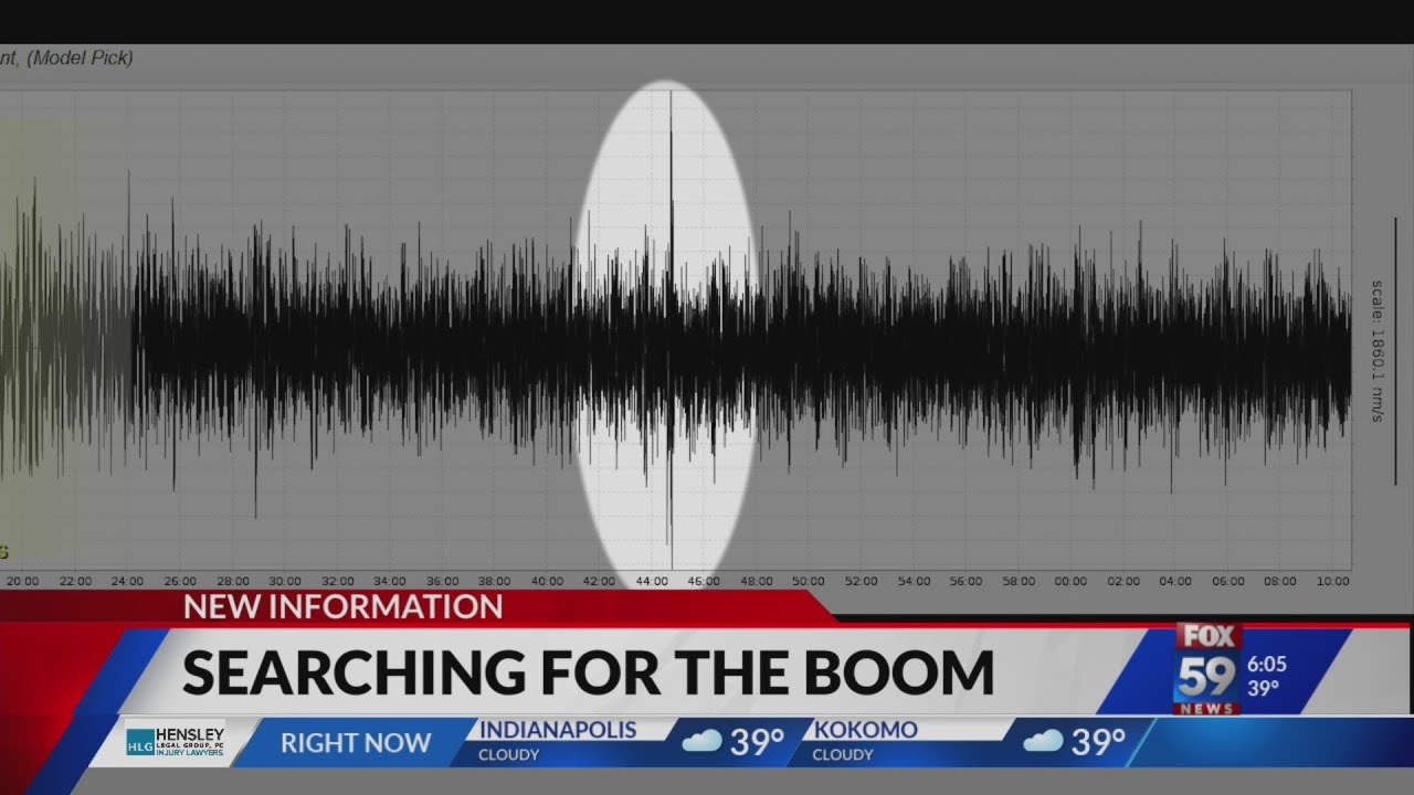 An answer to the loud boom?