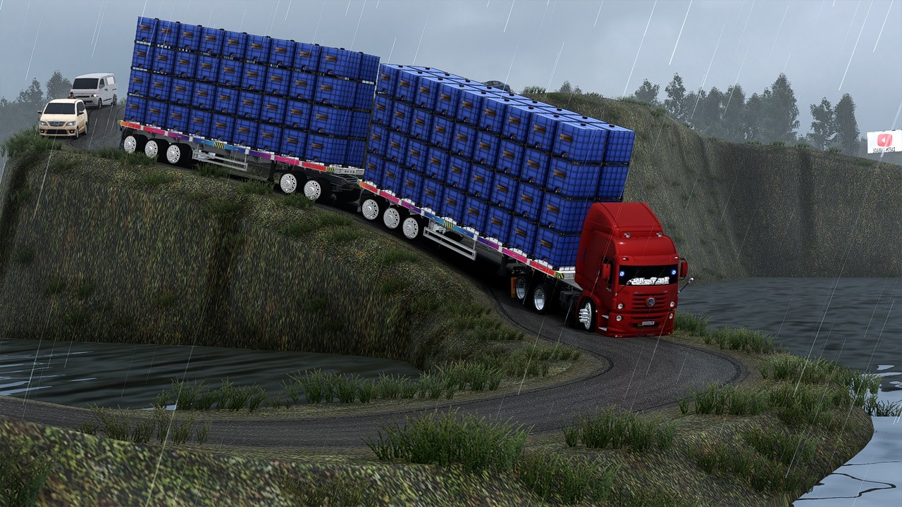 PRECISION VS GRAVITY: The Ultimate Test of a Heavy Haul Driver | Euro Truck Simulator 2