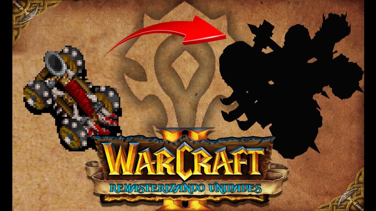 Recreando modelos Warcraft 2: Catapulta Orca