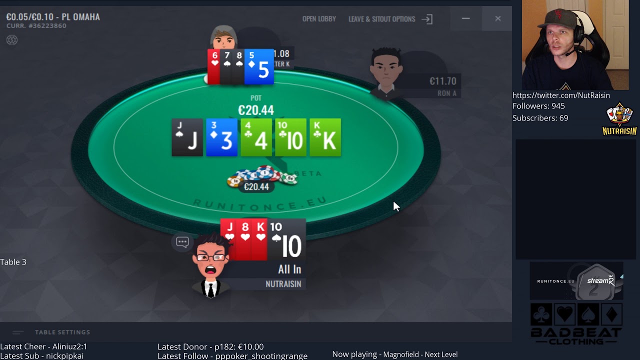 PLO 50 on RunItOnce - August 16 #2