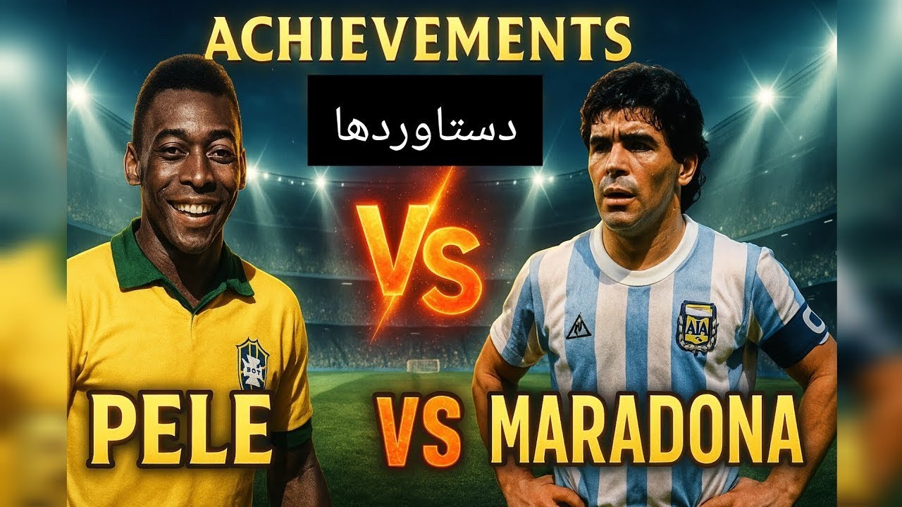 Legendary Comparison: Pele vs Maradona – Who Was the Real GOAT? (Achievements & records Compared)