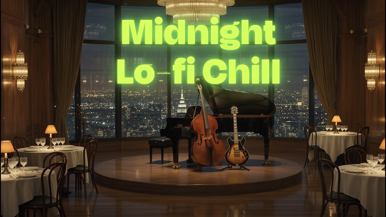 Midnight Breeze 🌌 Lo-Fi Chill Hop Beats for Dreamy Night Moments