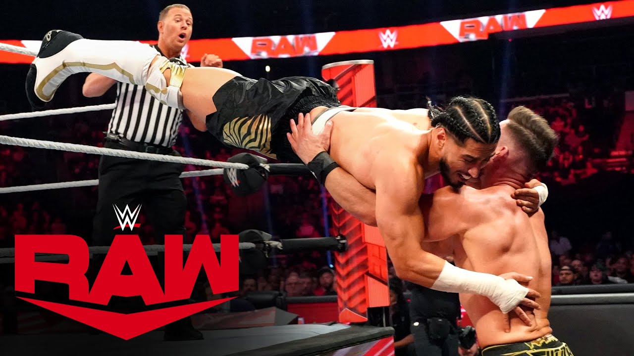 Мустафа Али против Остина Теории: Raw, 21 ноября 2022 года