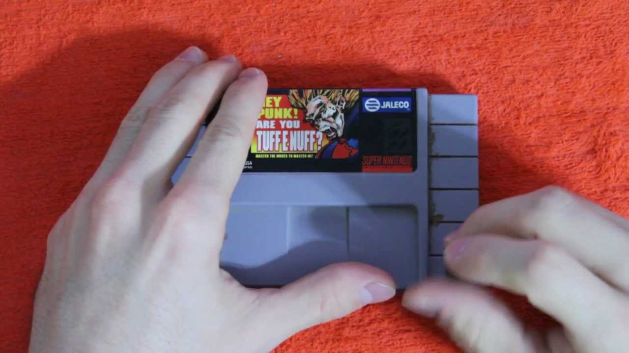 Dirty SNES Games?  Here's How to Safely and Thoroughly Clean Them
