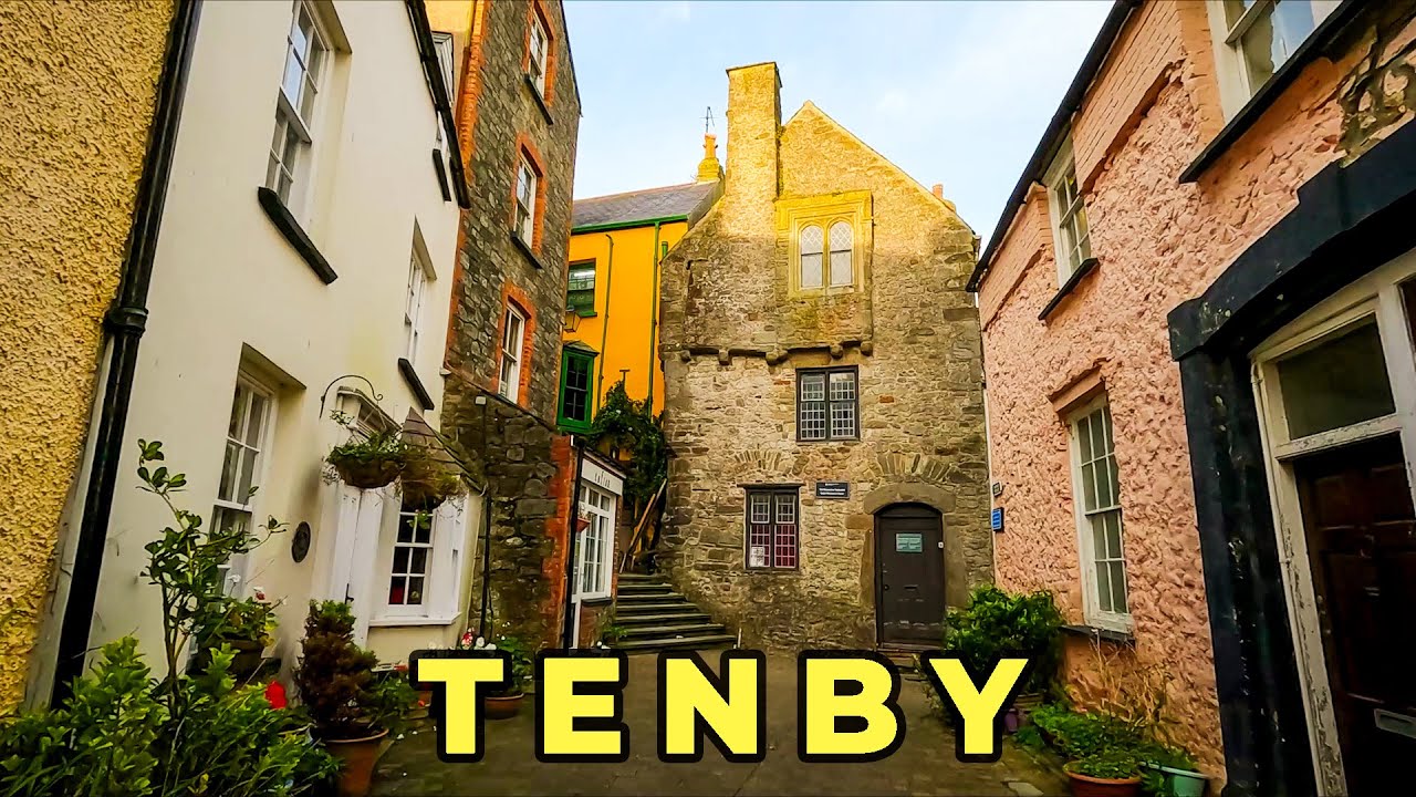 A Virtual Walk Through The Narrow Lanes Of Tenby In Wales