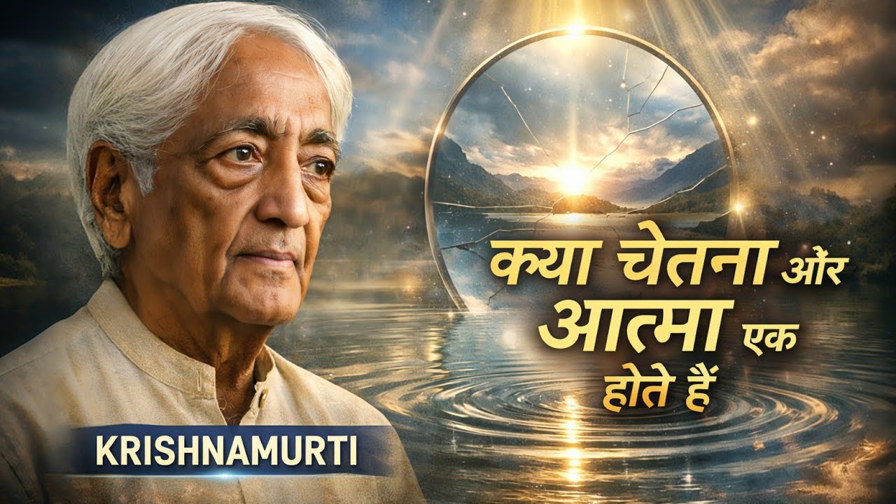 Krishnamurti Explained: Are Consciousness and Soul the Same? | Deep Spiritual Truth