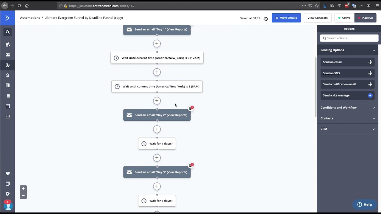 How to Time Your ActiveCampaign Emails to Match Your Deadline | Deadline Funnel