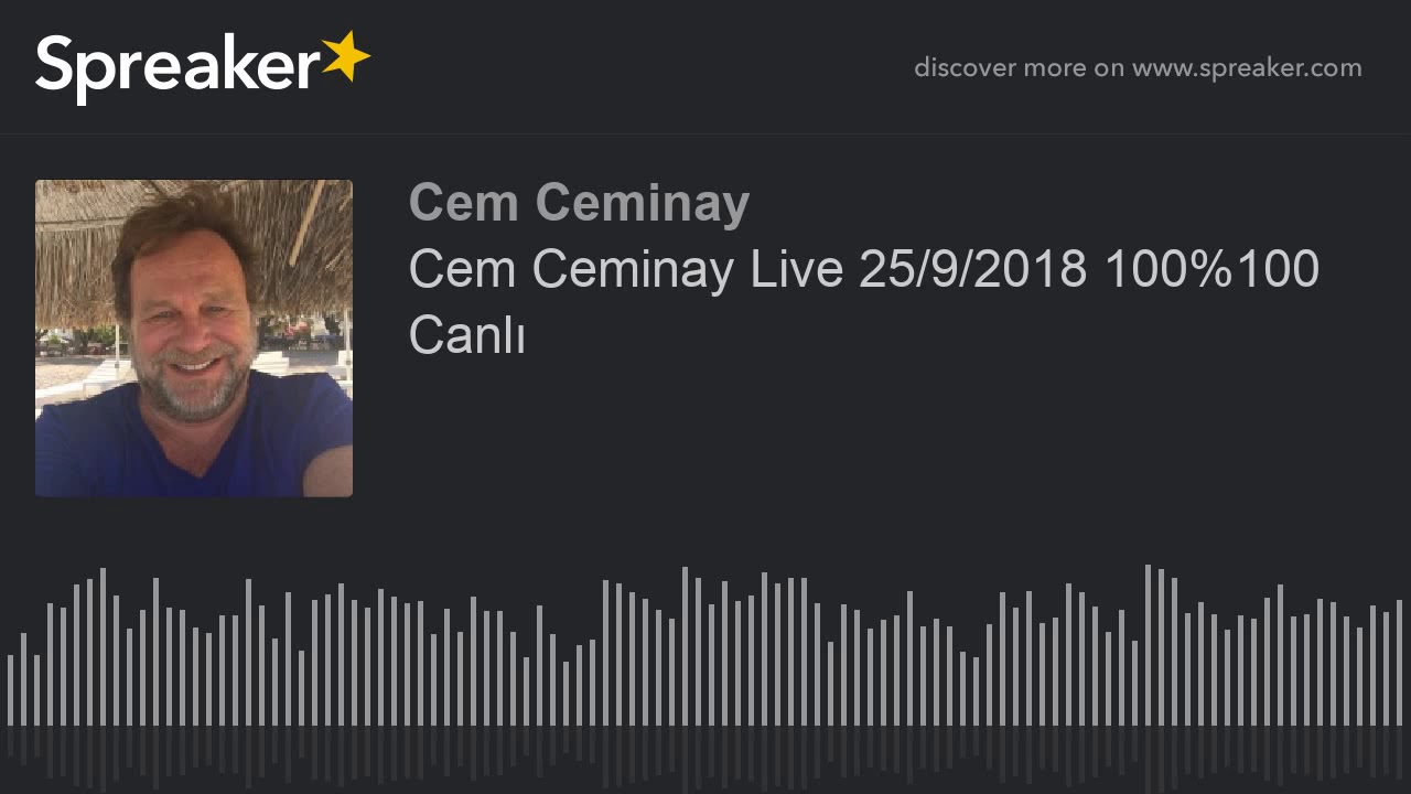 Cem Ceminay Live 25/9/2018 100%100 Canlı (part 5 of 8)