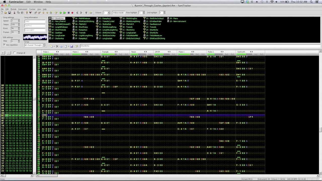 Original - Runnin' Through Castles (FamiTracker)