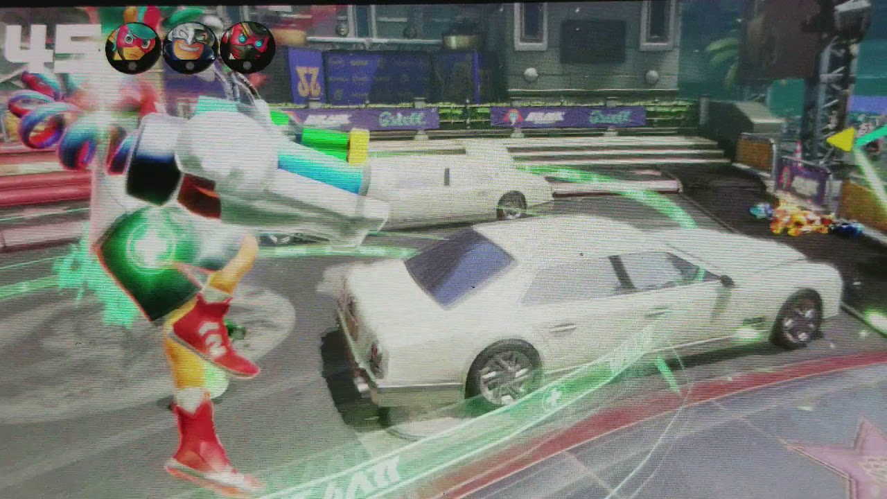 ARMS Match 1 - Spring Man Vs. Max Brass Vs. Springtron (Replay + Unfair)