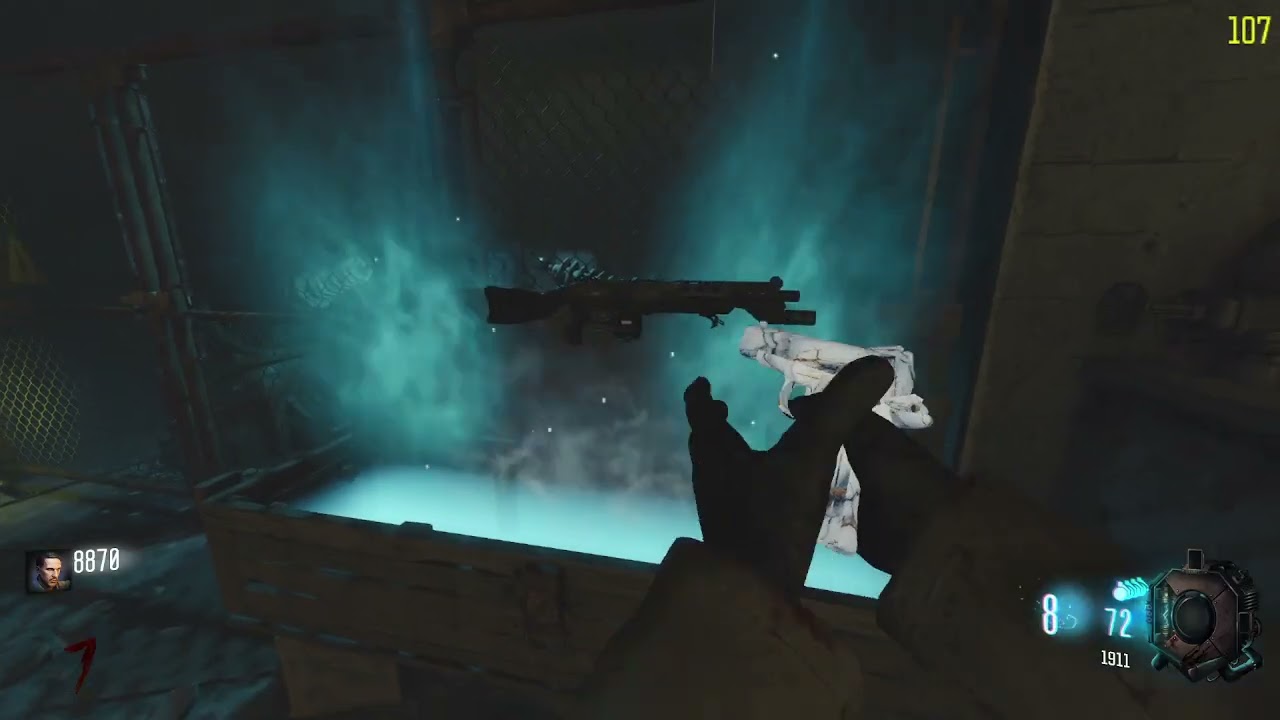 1 box hit and 1 wall weapon on all treyarch maps (Bo3 verruckt)