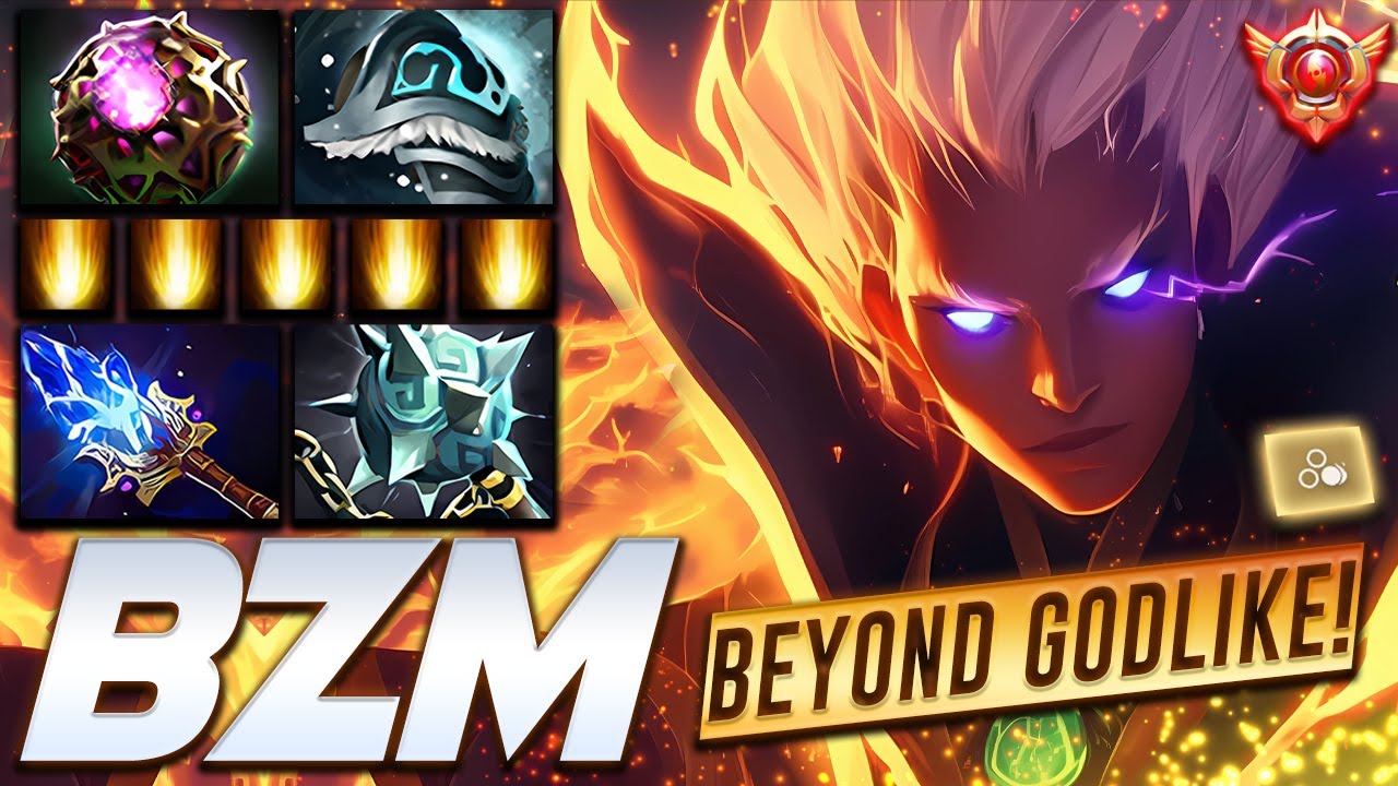 BZM Invoker - Dota 2 Pro Gameplay [Watch & Learn]
