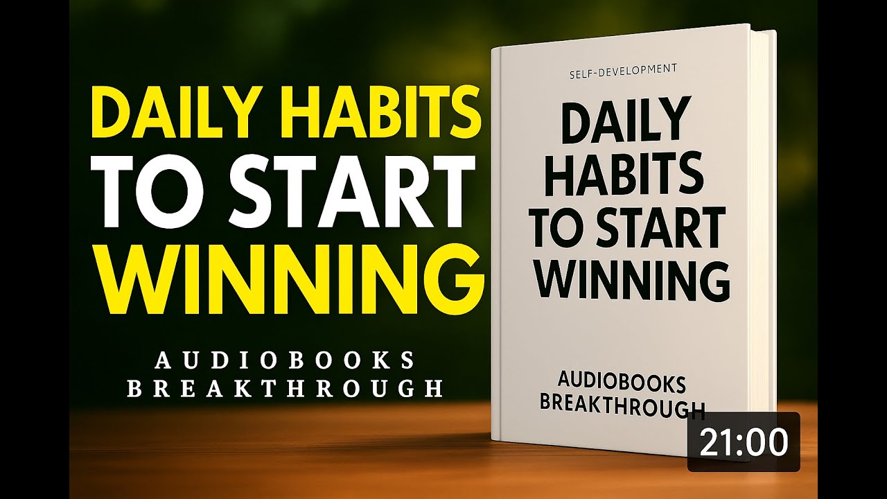 DAILY HABITS TO START WINNING AUDIOBOOKS BREAKTHROUGH FULL AUDIOBOOK - Dark Screen