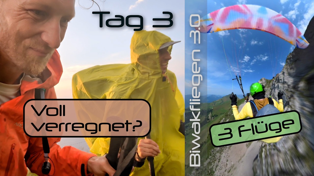 Drei Flüge und Kaltfront an einem Tag | Tag 3 | Biwakfliegen Staffel 3