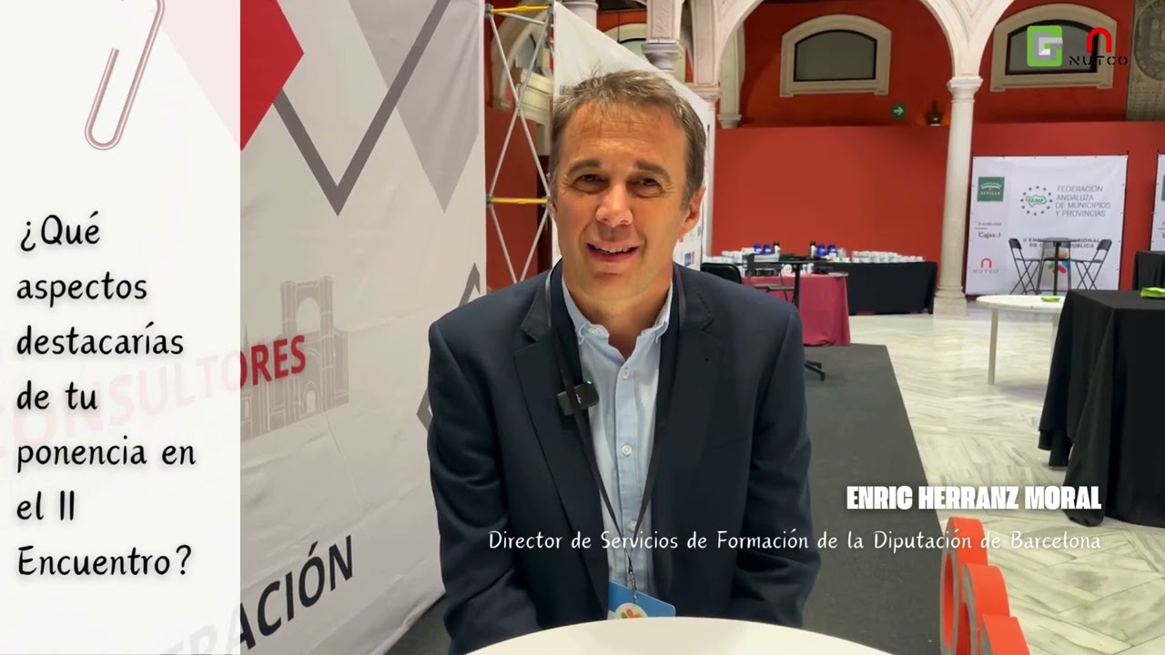 Entrevista con el Ponente: Enric Herranz Moral