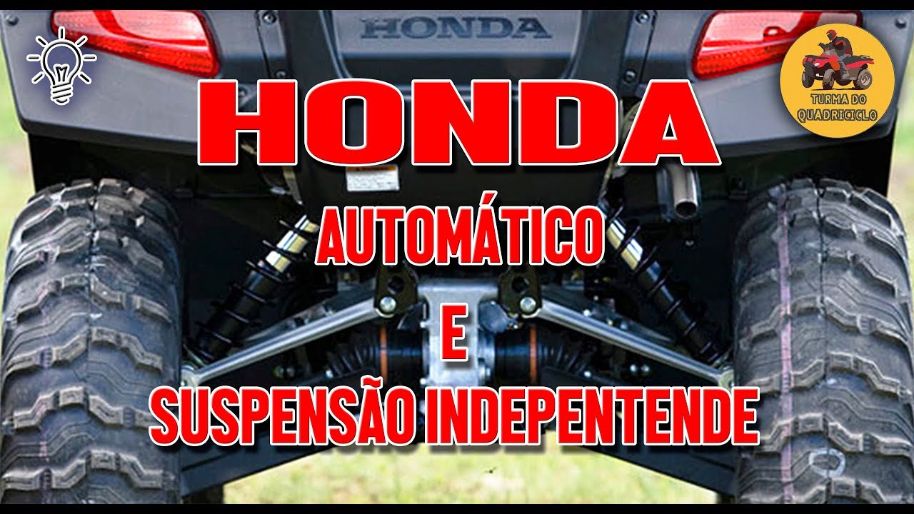 ELE EXISTE - Honda Automático com Suspensão Independente