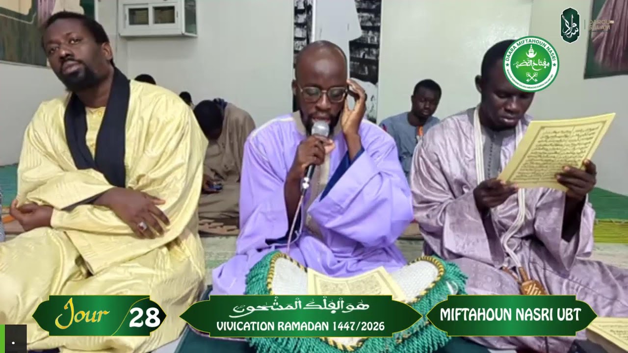Vivication fulkoul mashoun miftahoun nasri UBT/Jour 28