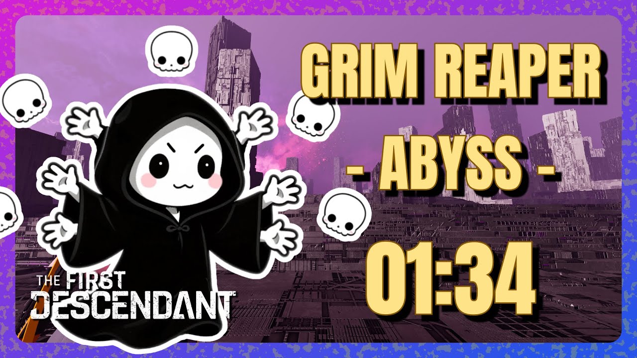The First Descendant | Grim Reaper - Abyss | Ultimate Luna - 01:34.237